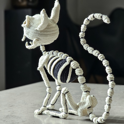Crochet Bone Kitty Amigurumi Pattern