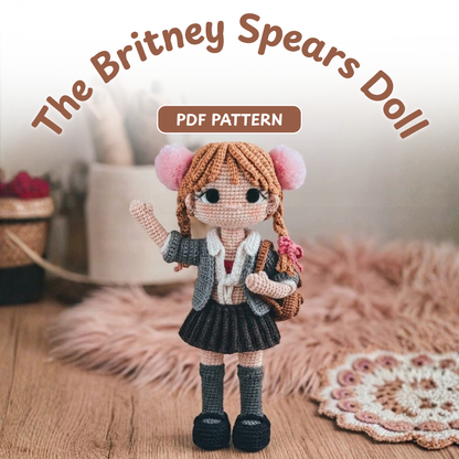 Crochet Britney Spears Doll Pattern