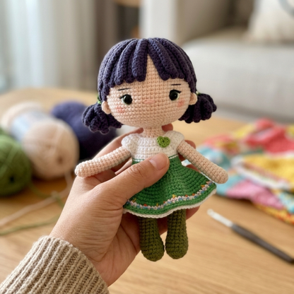 Crochet Buttercup Doll Pattern