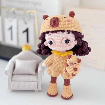 Crochet Capybara Doll Pattern