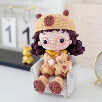 Crochet Capybara Doll Pattern