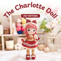 Crochet Charlotte Amigurumi Doll Pattern