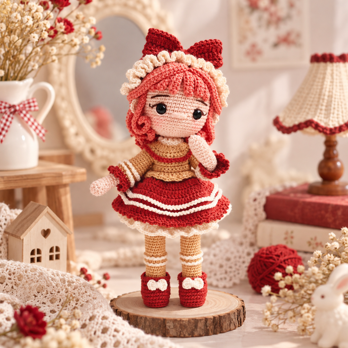 Crochet Charlotte Amigurumi Doll Pattern
