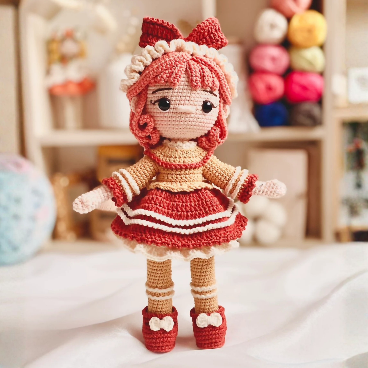 Crochet Charlotte Amigurumi Doll Pattern