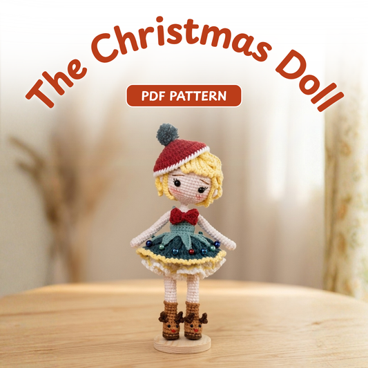 Crochet Christmas Doll Pattern