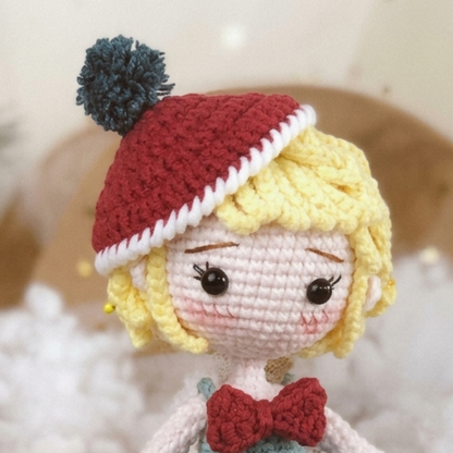 Crochet Christmas Doll Pattern