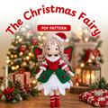 Crochet Christmas Fairy Elara Amigurumi Doll Pattern