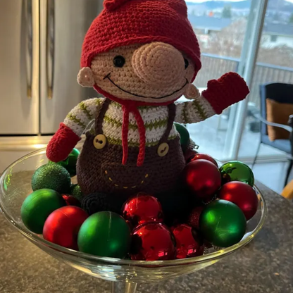 Crochet Christmas Gnome Amigurumi Pattern