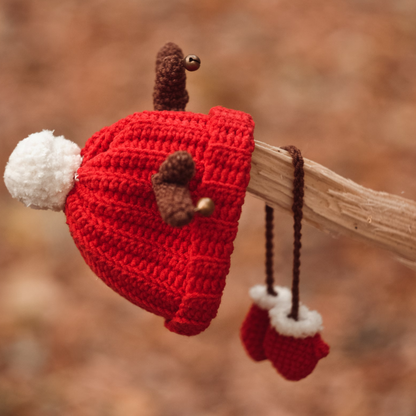 Crochet Christmas Outfit for Penguin Amigurumi Pattern