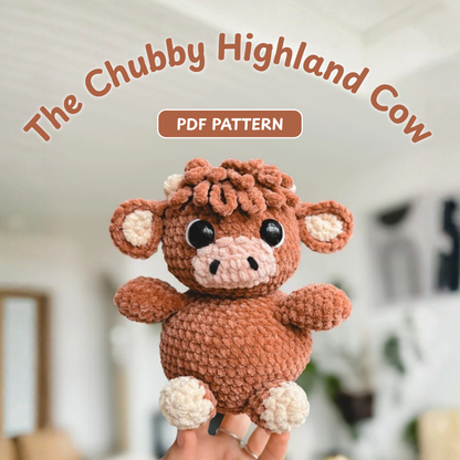 Crochet Highland Cow Pattern