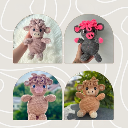 Crochet Highland Cow Pattern