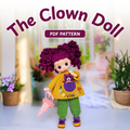 Crochet Clown Doll Pattern