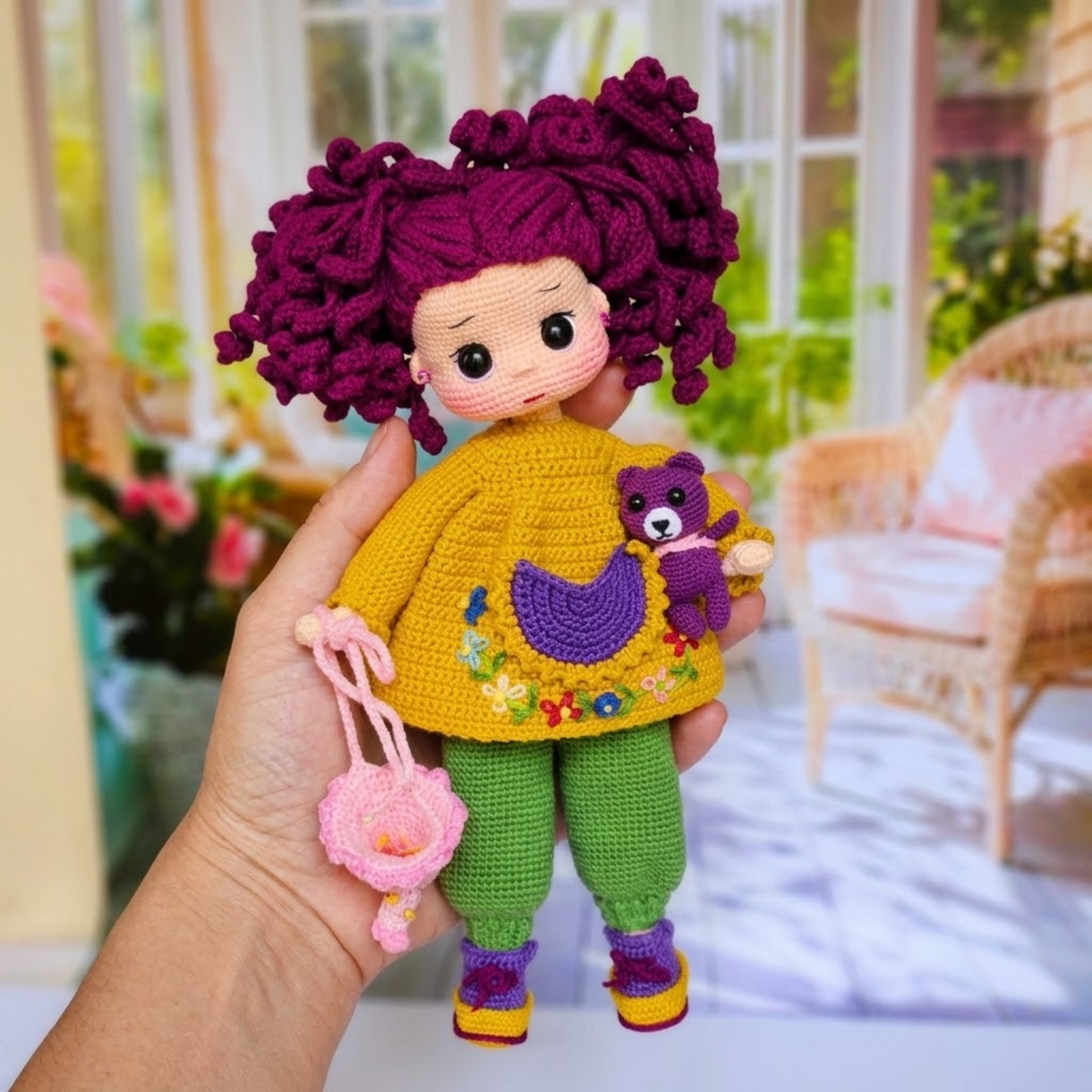 Crochet Clown Doll Pattern