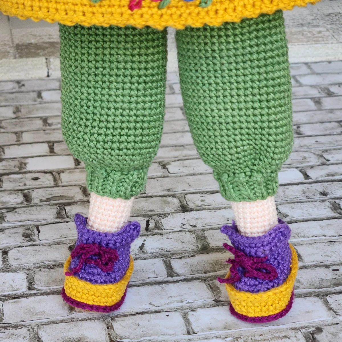 Crochet Clown Doll Pattern