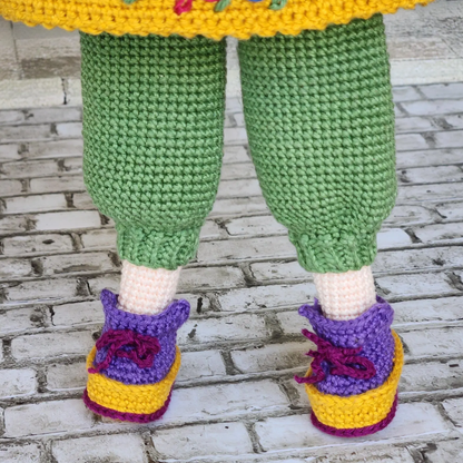 Crochet Clown Doll Pattern
