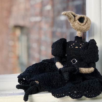 Crochet Crow Widow Amigurumi Pattern