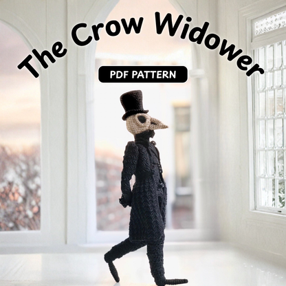 Crochet Crow Widower Pattern