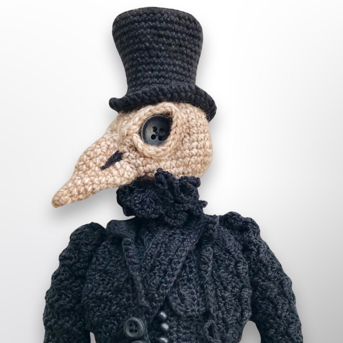 Crochet Crow Widower Pattern