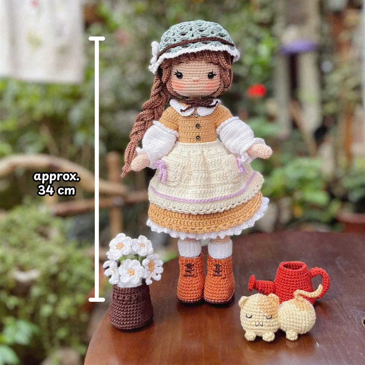 Crochet Daisy Doll Pattern