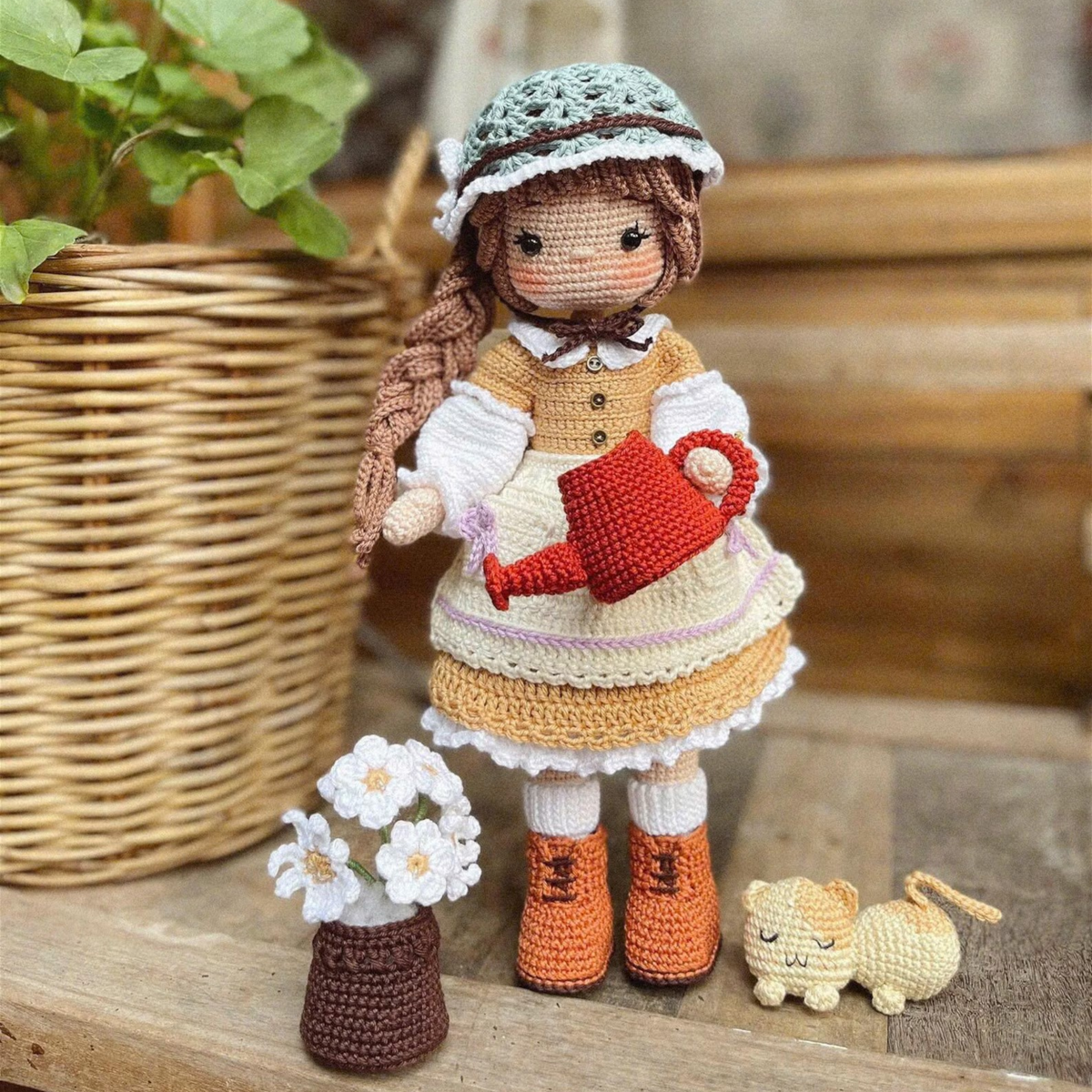 Crochet Daisy Doll Pattern