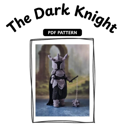 Crochet Dark Knight Amigurumi Pattern