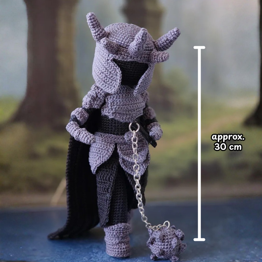 Crochet Dark Knight Amigurumi Pattern