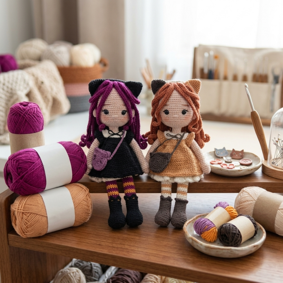 Crochet Doll Katy Pattern
