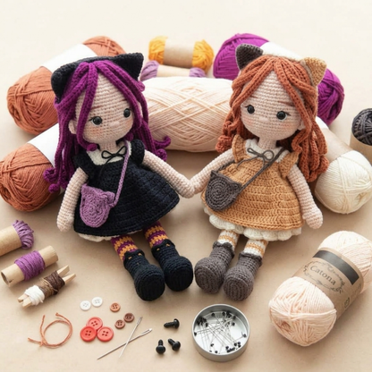 Crochet Doll Katy Pattern