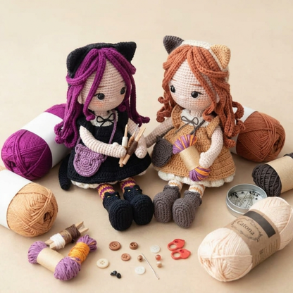 Crochet Doll Katy Pattern