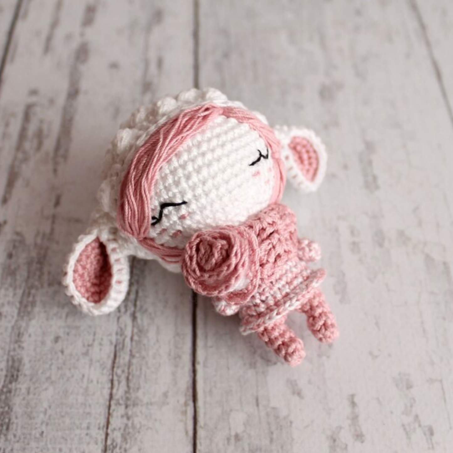 Crochet Girl Sheep Pattern