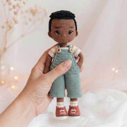 Crochet Doll Tony Pattern