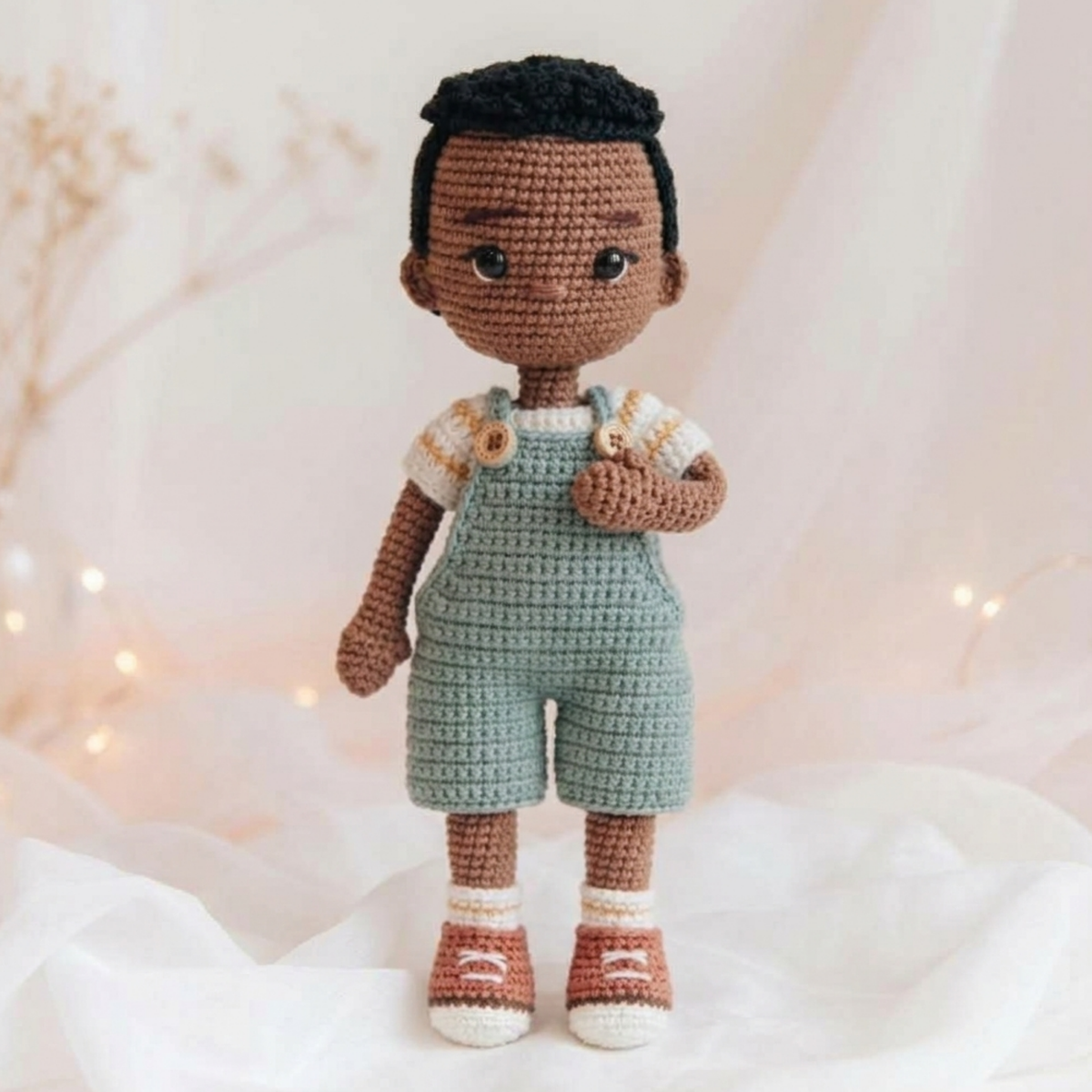 Crochet Doll Tony Pattern
