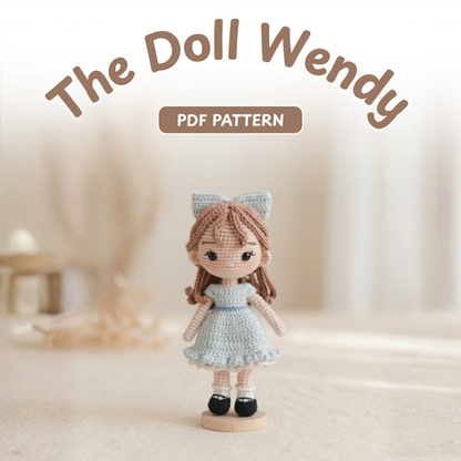 Crochet Doll Wendy Pattern