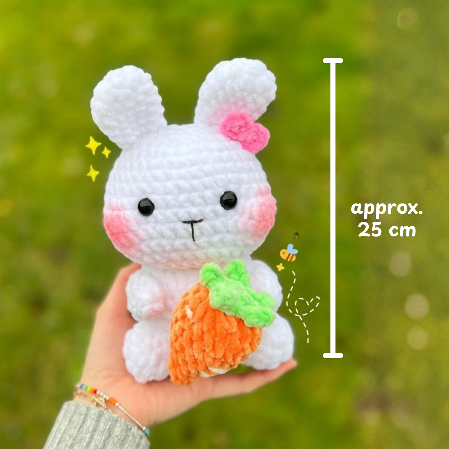 Crochet Hopper and Chippi the Easter Bunnies Pattern