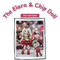 Crochet Elara Doll and Chip Pattern