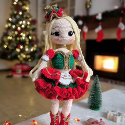 Crochet Elara Doll and Chip Pattern