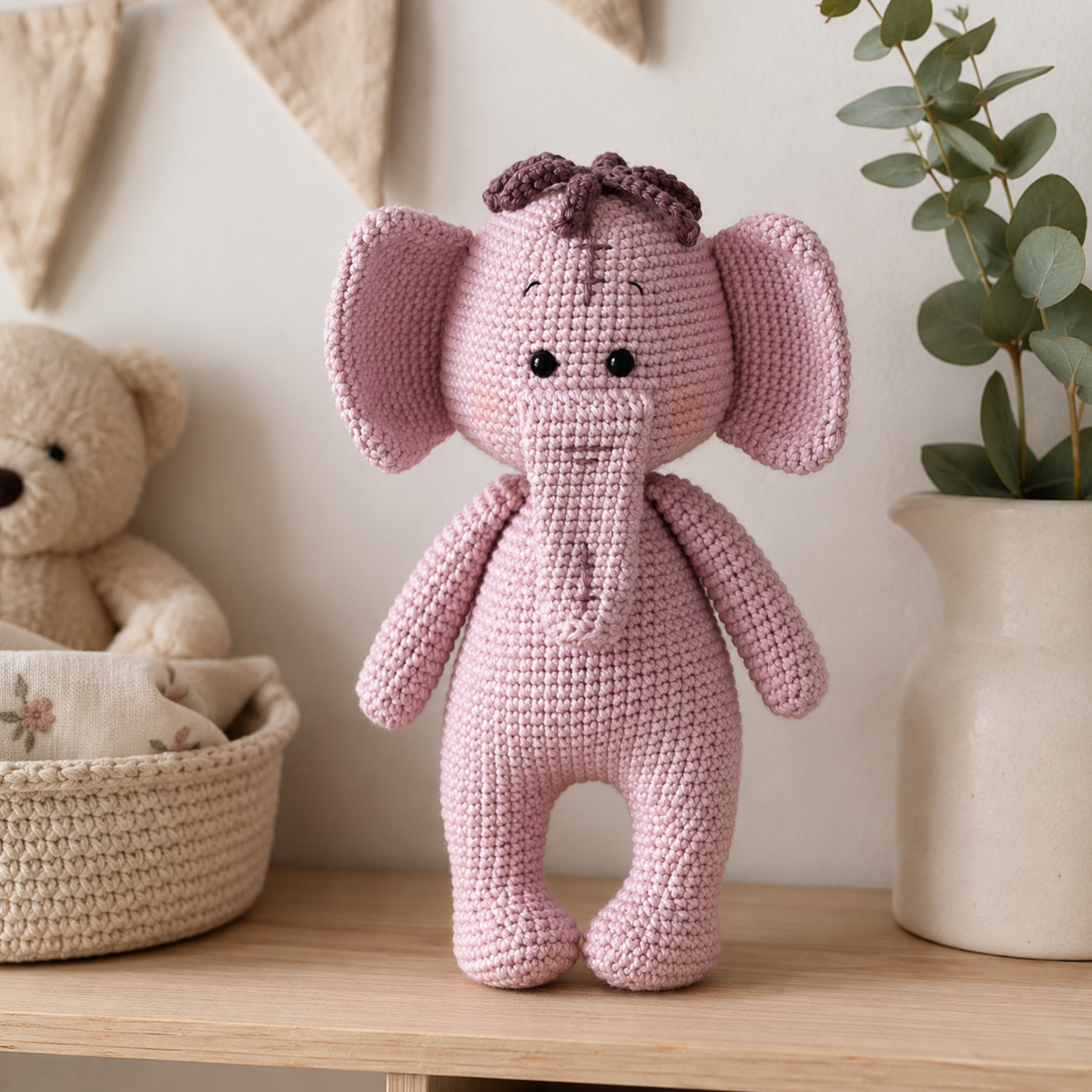 Crochet Lumpy the Heffalump Pattern
