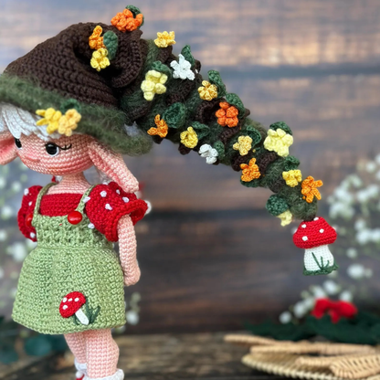 Crochet Elf Alin Amigurumi Doll Pattern