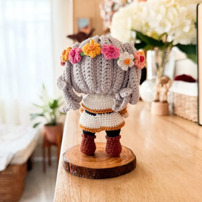 Crochet Elf Mage Amigurumi Pattern
