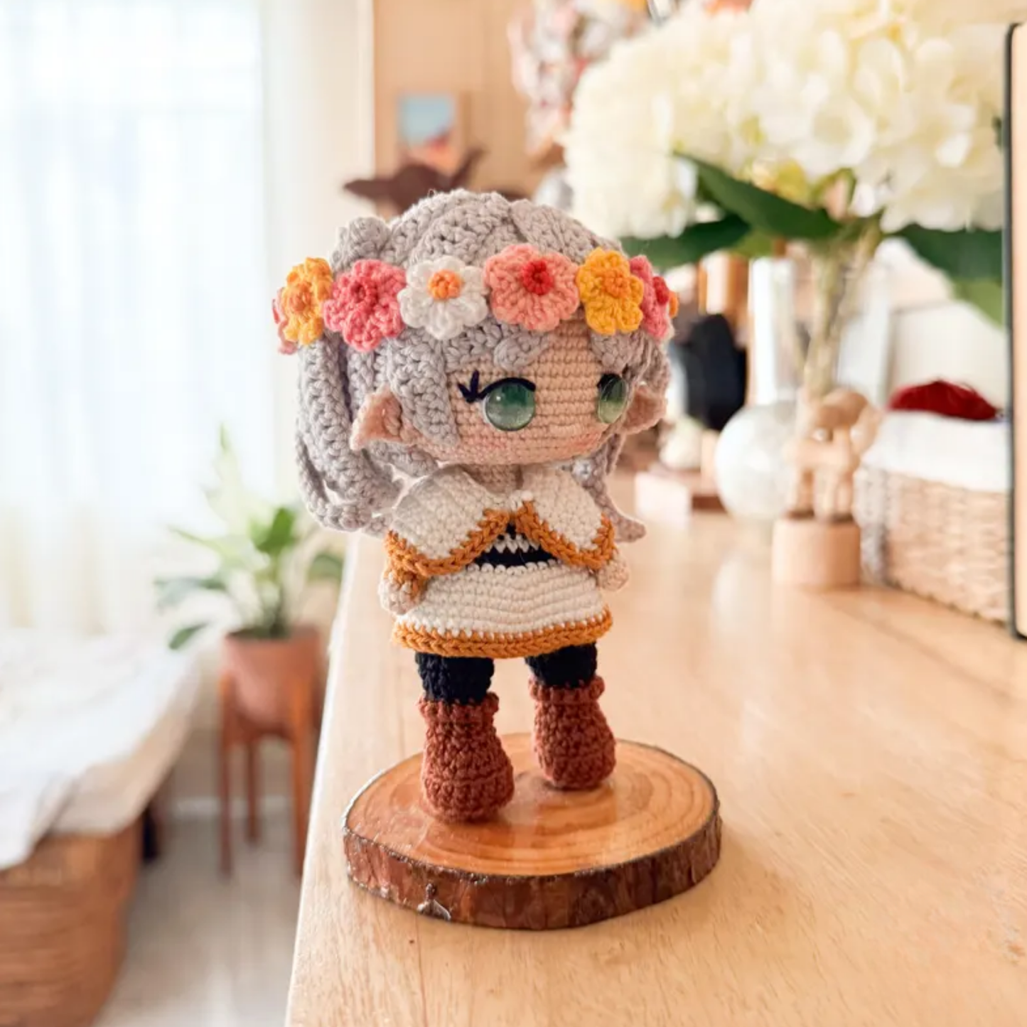 Crochet Elf Mage Amigurumi Pattern
