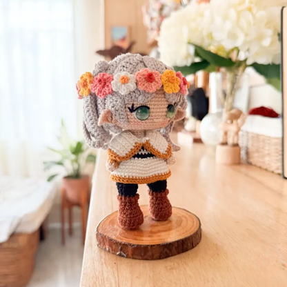 Crochet Elf Mage Amigurumi Pattern