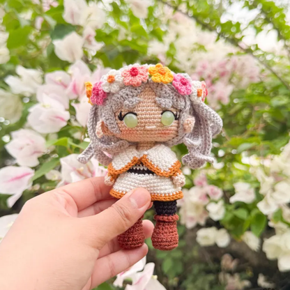 Crochet Elf Mage Amigurumi Pattern
