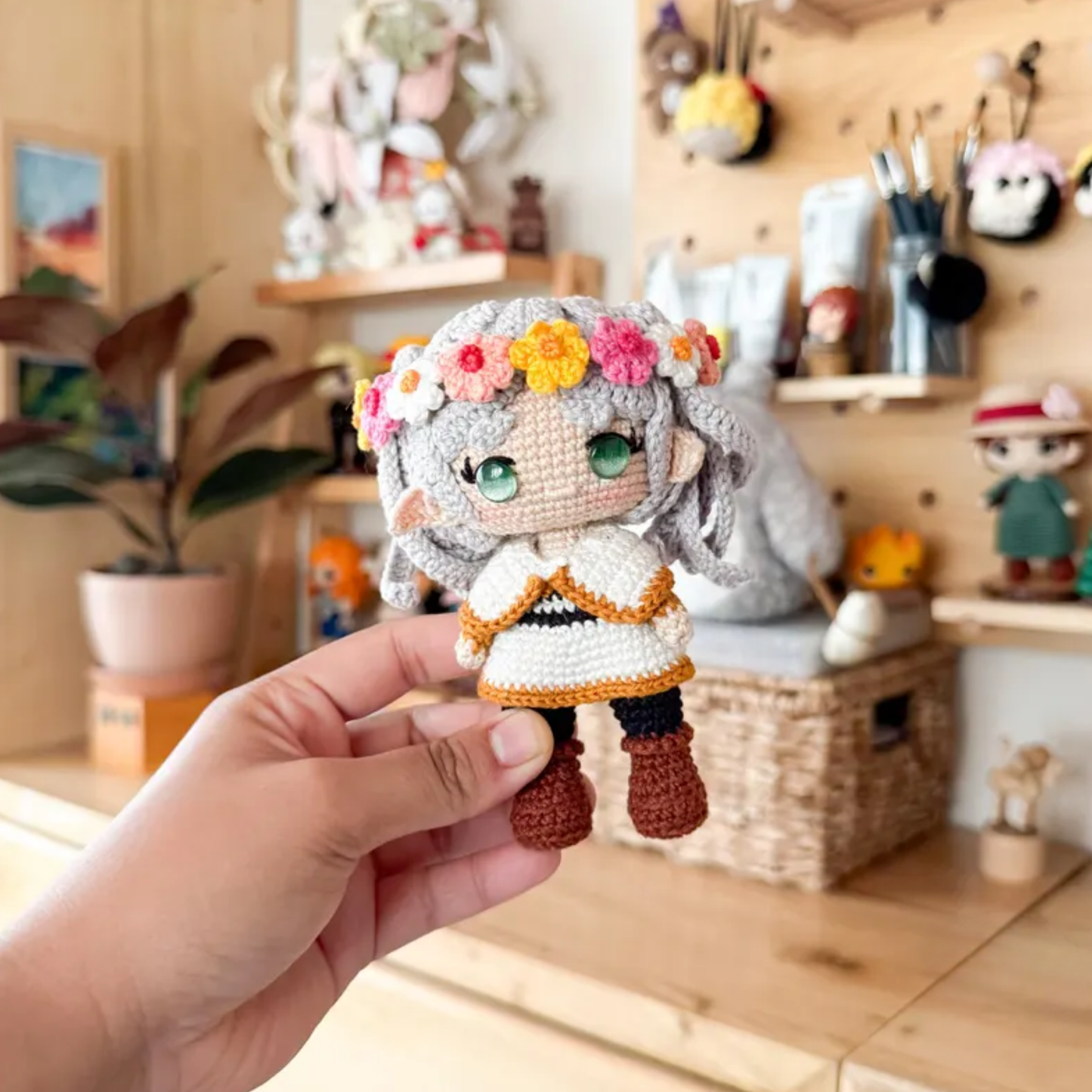 Crochet Elf Mage Amigurumi Pattern