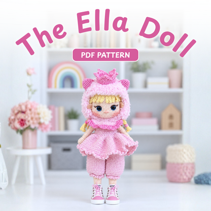 Crochet Ella Doll Pattern