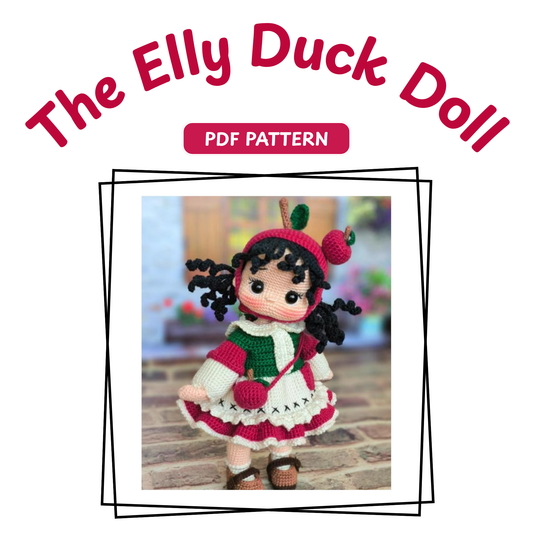 Crochet Elly Duck Doll Pattern
