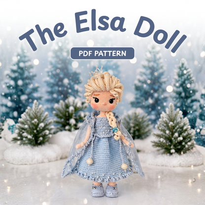 Crochet Elsa Doll Pattern