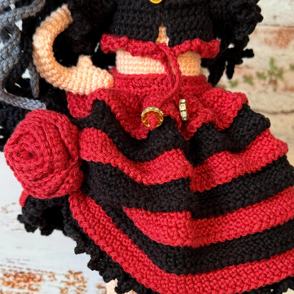 Crochet Esperanza Flamenco Doll Pattern