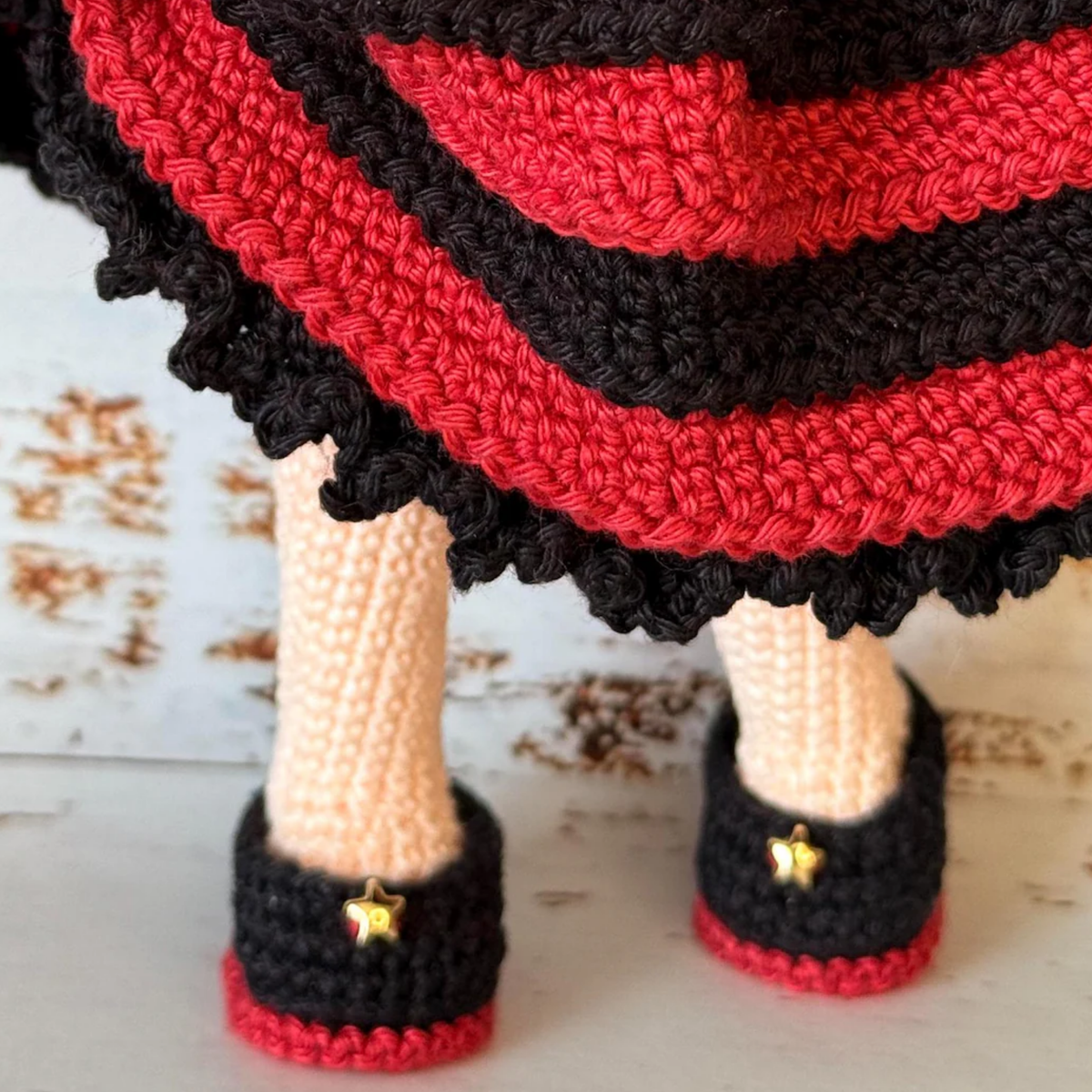Crochet Esperanza Flamenco Doll Pattern