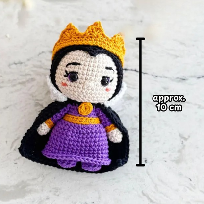 Crochet Evil Queen Sisters Amigurumi Pattern (4 Characters)