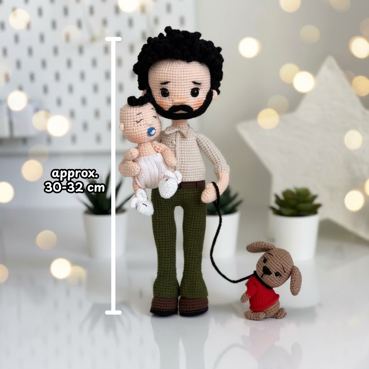 Crochet Ahmet Doll Pattern